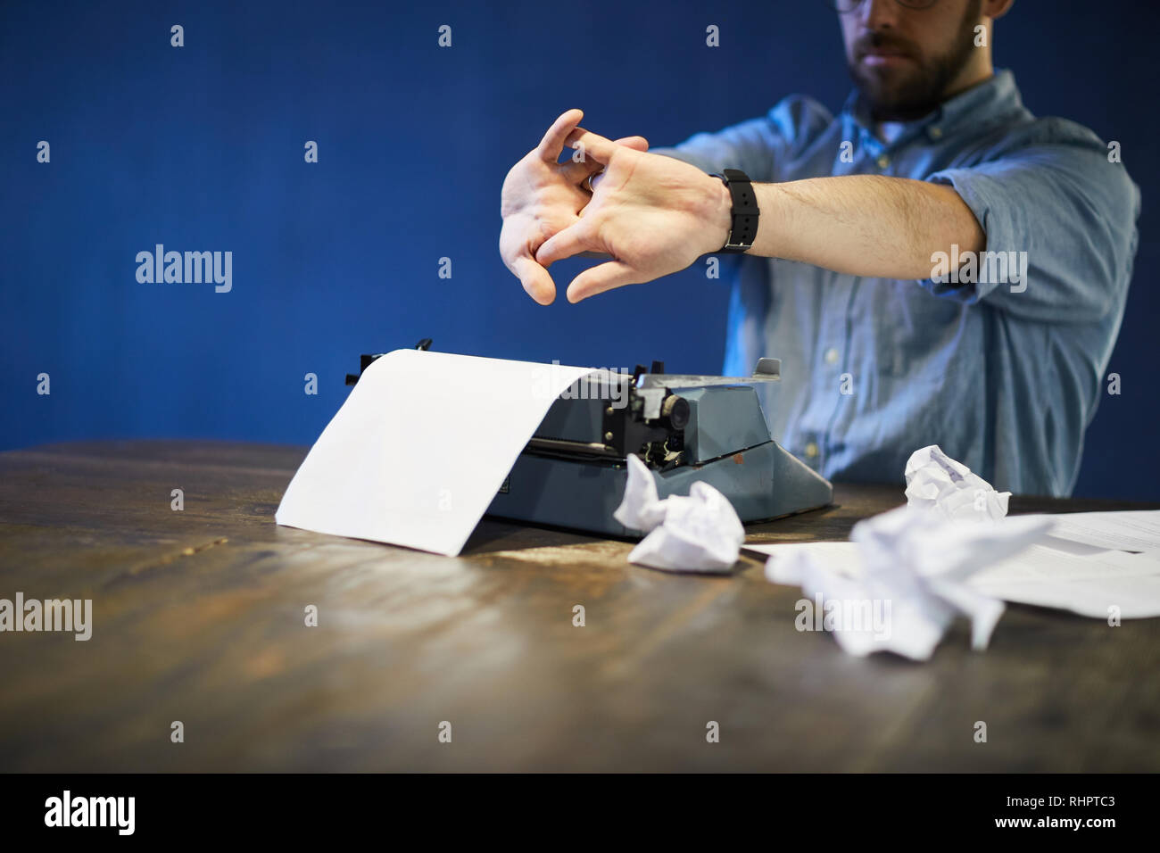 Writing Novel Stock Photo