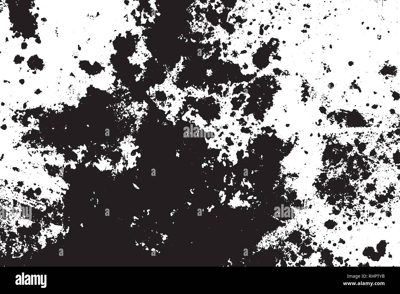 Black and white grunge urban texture vector with copy space. Abstract ...
