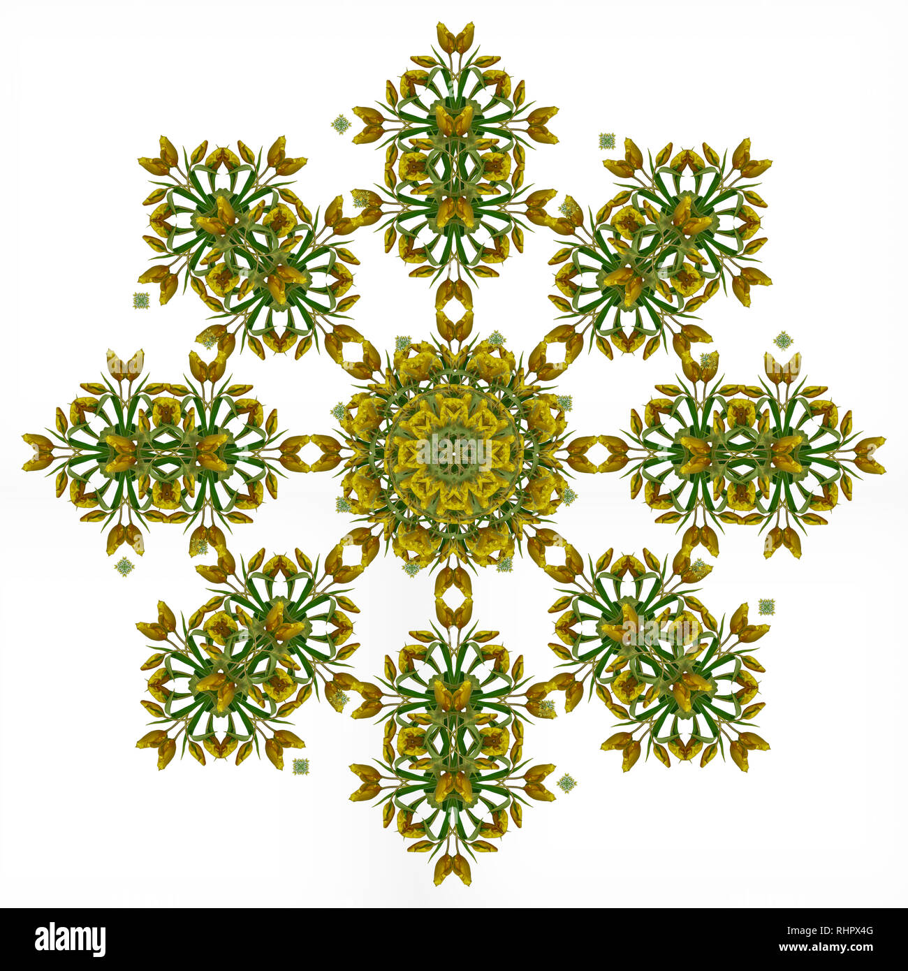 Fractal Abstract Design Yellow High Resolution Stock Photography And Images Alamy