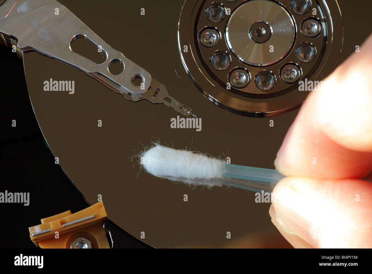 HDD Recovery Stock Photo