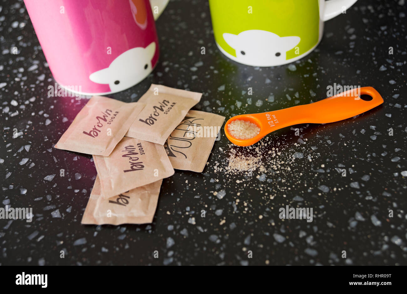 Sugar sachets hires stock photography and images Alamy