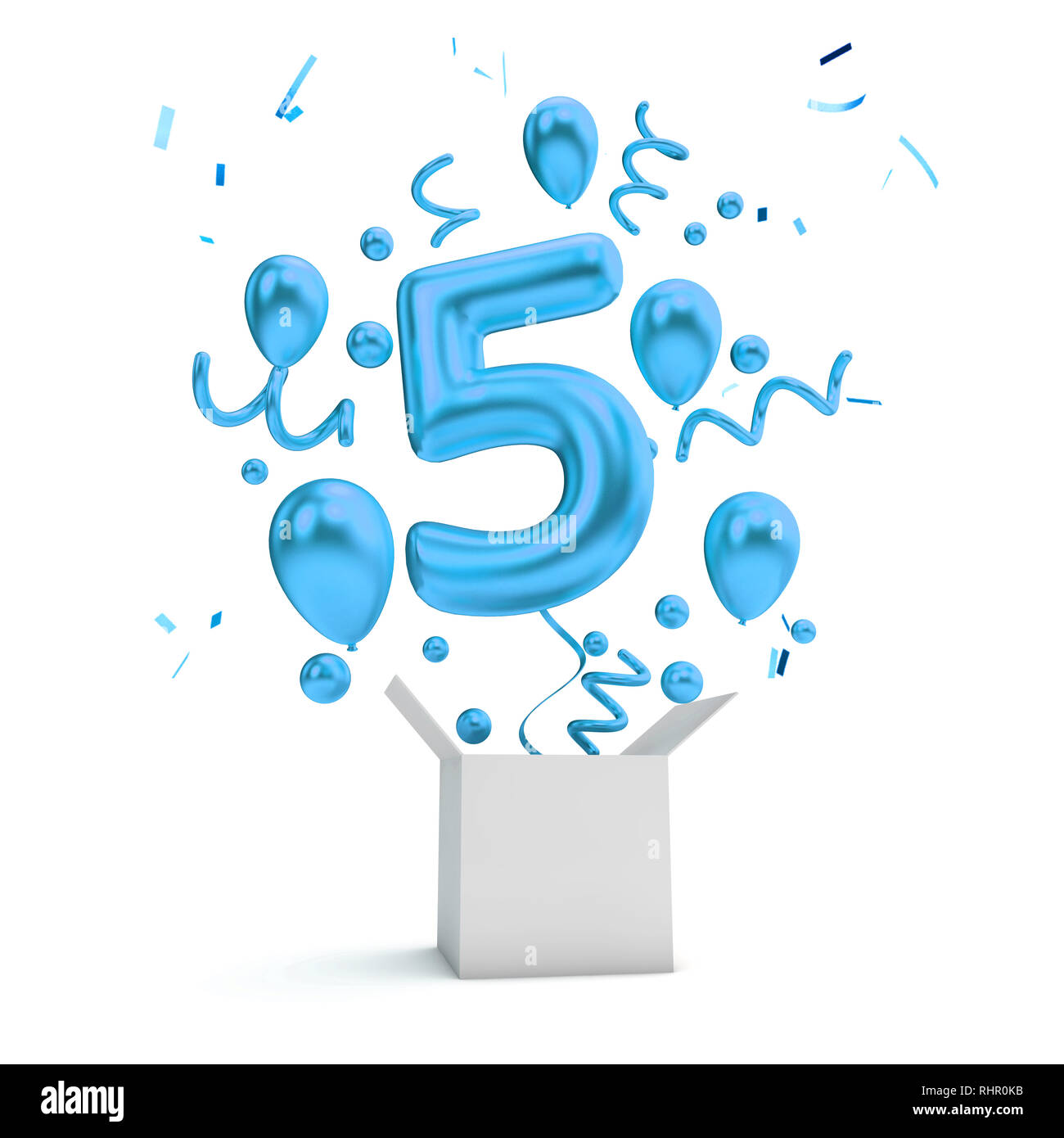 5th birthday Cut Out Stock Images & Pictures - Alamy