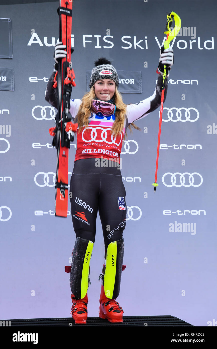KILLINGTON, VT NOVEMBER 25 Mikaela Shiffrin of the United States