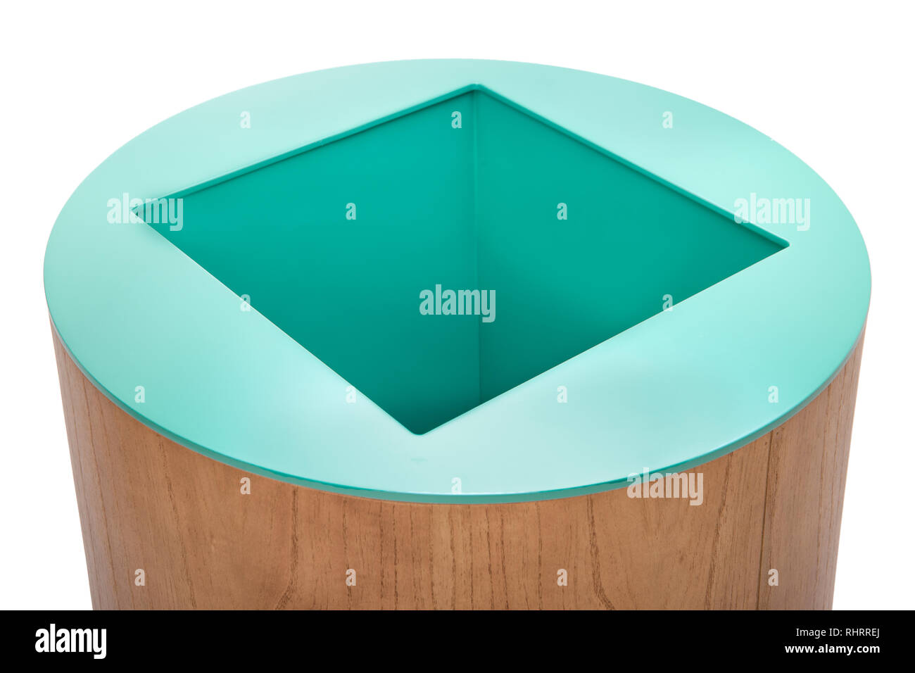 Table isolated on white background Stock Photo - Alamy