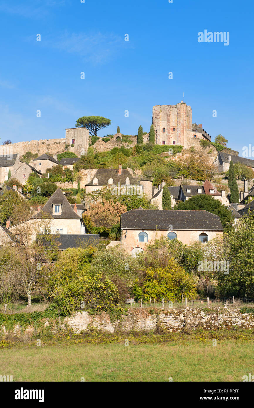 Village Turenne in French Limousin Stock Photo Alamy
