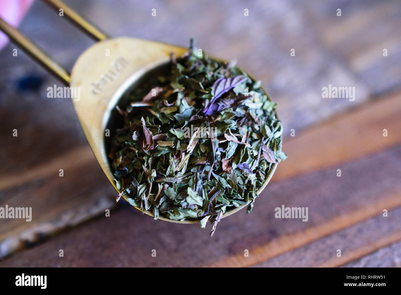 tea mint Stock Photo