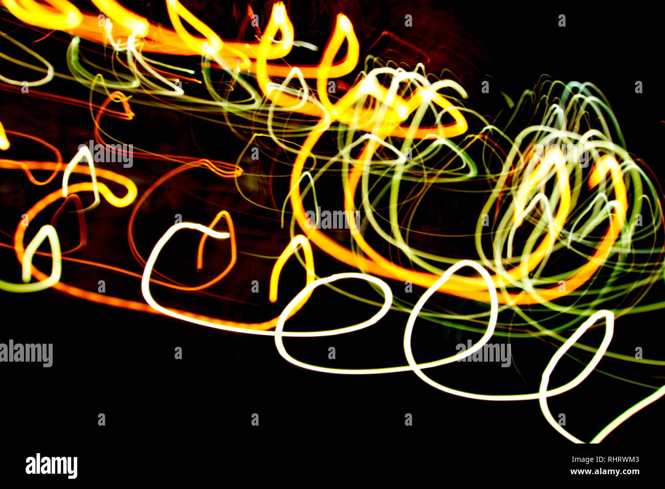 Abstract light painting photography, curves and waves abstract light ...