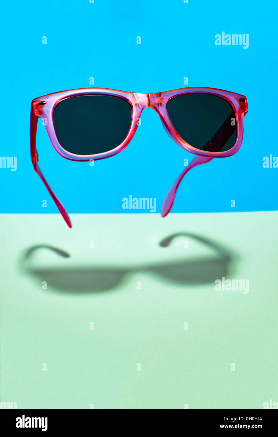 bright pink sunglasses