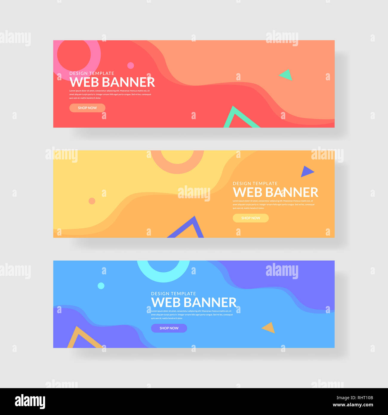 Website banner ui ux Stock Photo - Alamy