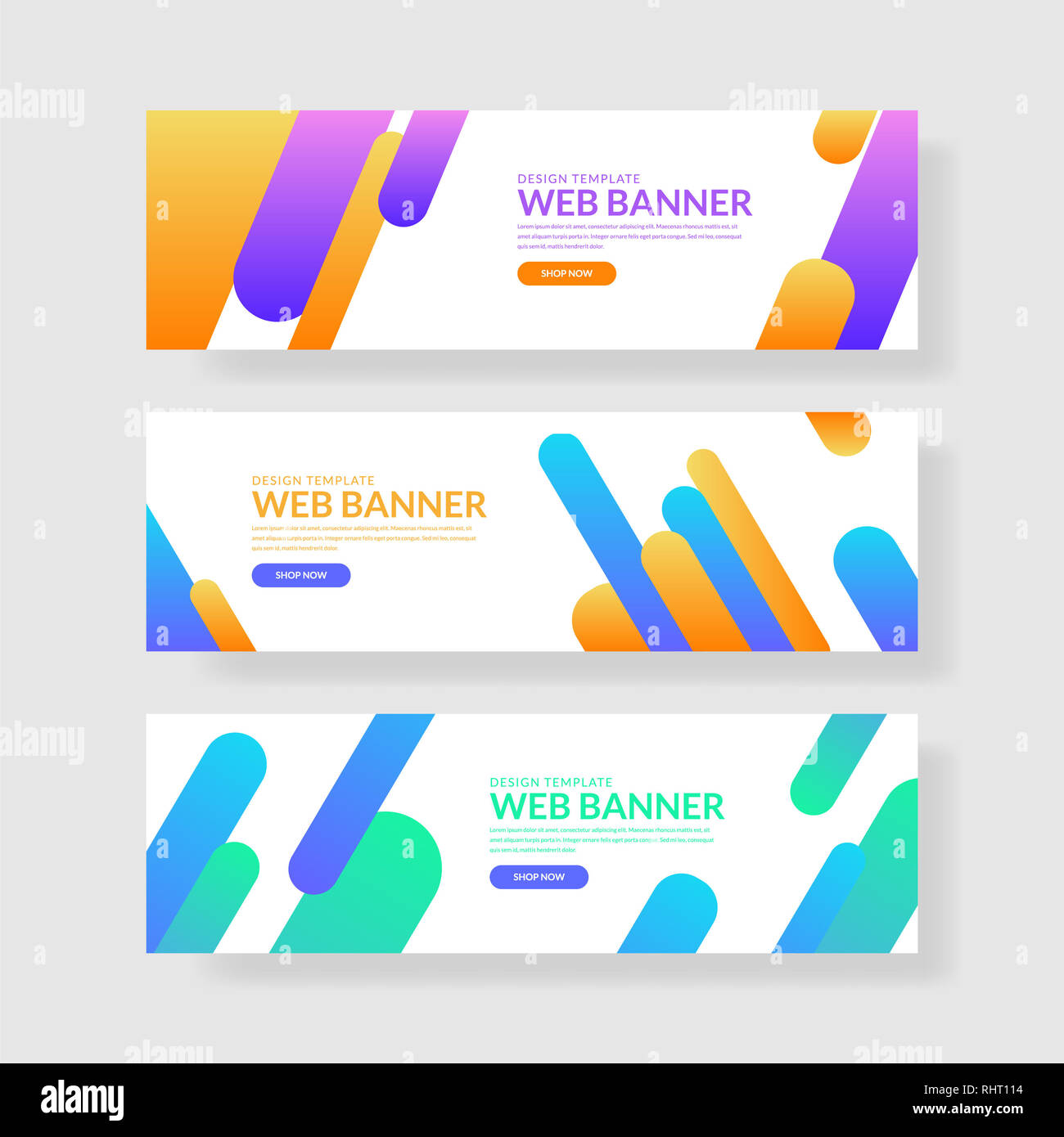 Website banner ui ux Stock Photo - Alamy