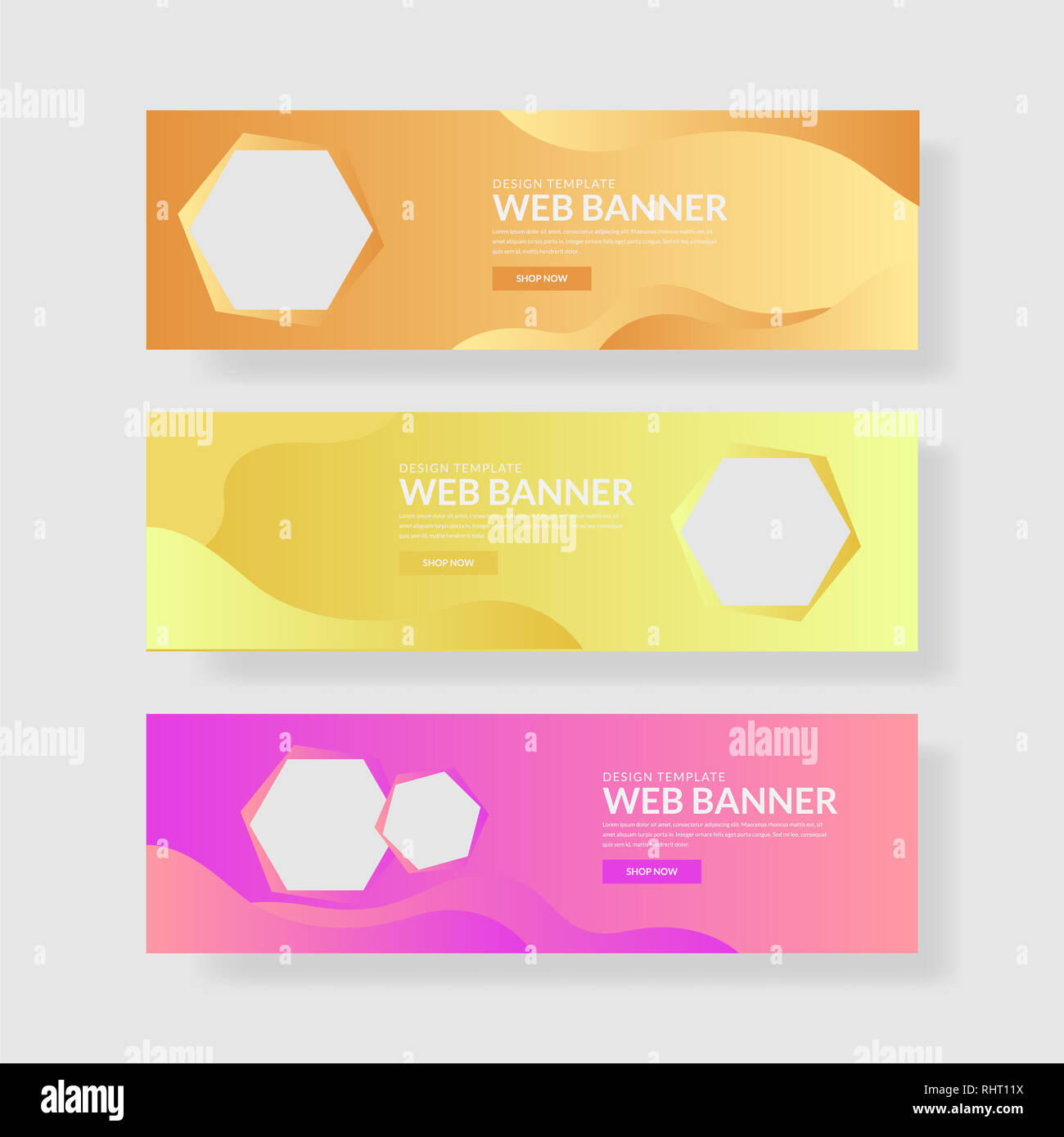 Website banner ui ux Stock Photo - Alamy