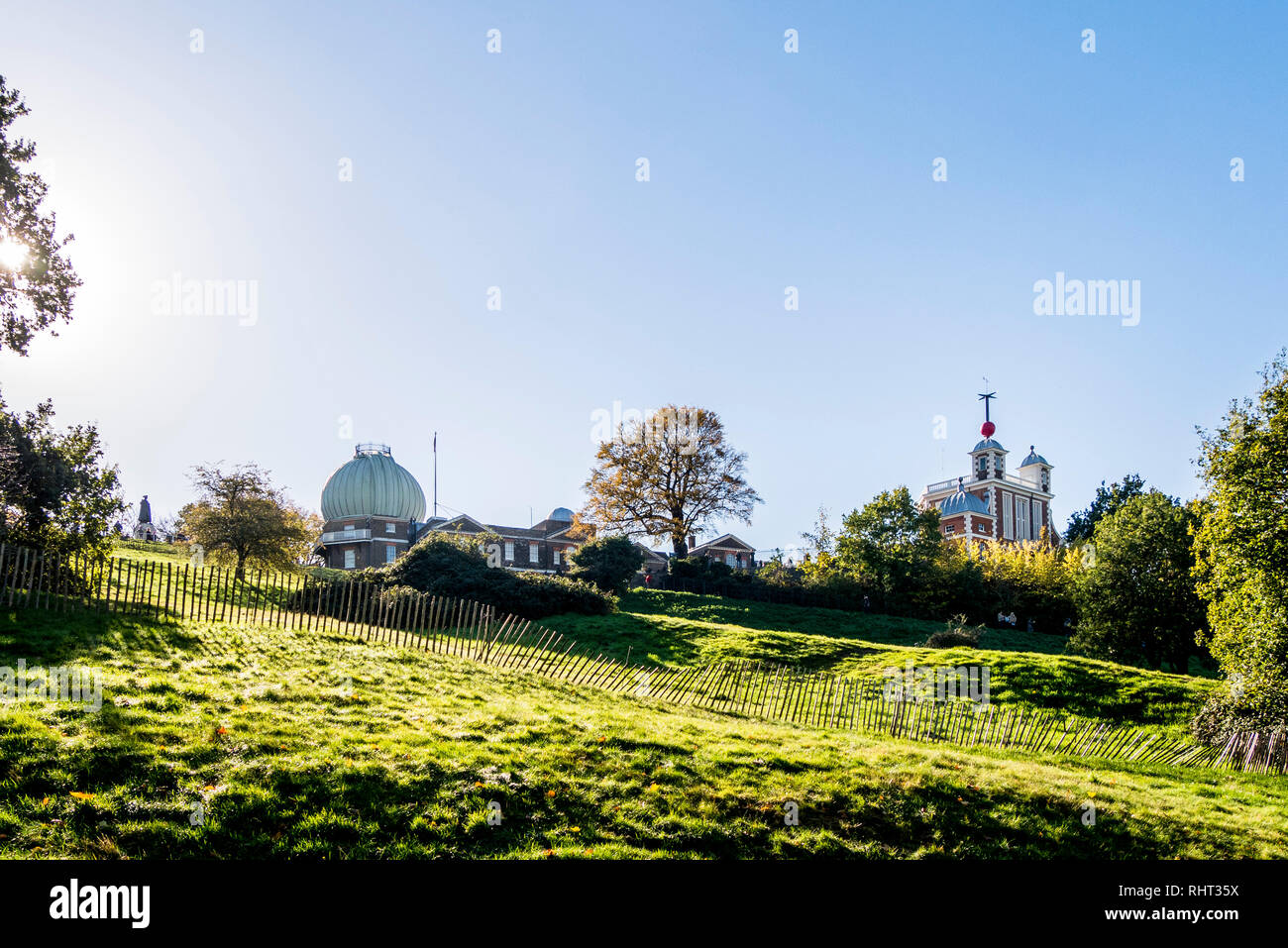The Royal Observatory in London Stock Photo