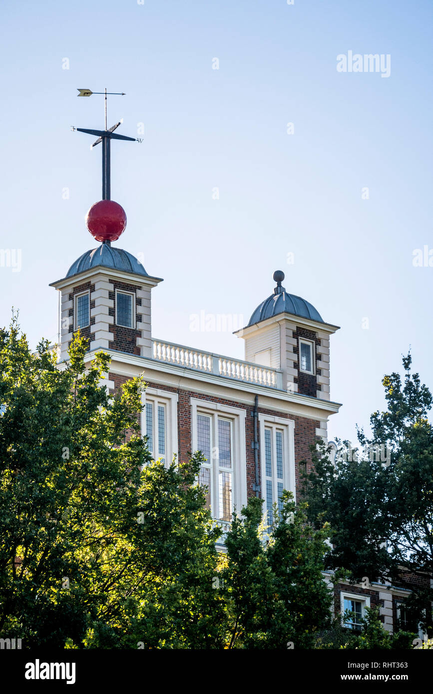 The Royal Observatory in London Stock Photo