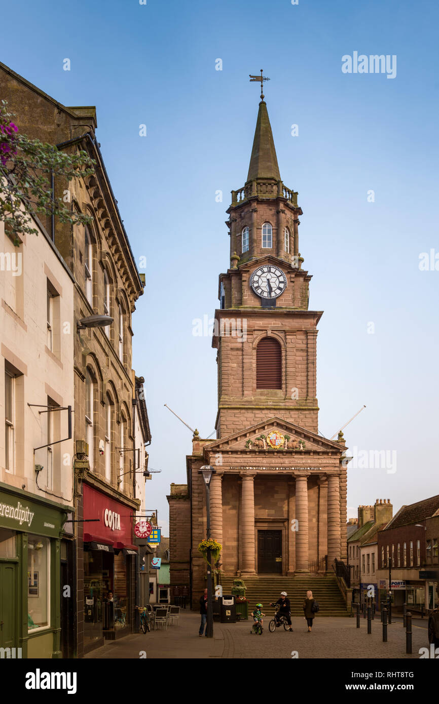 Town Hall, Berwick upon Tweed, Northumberland, UK Stock Photo