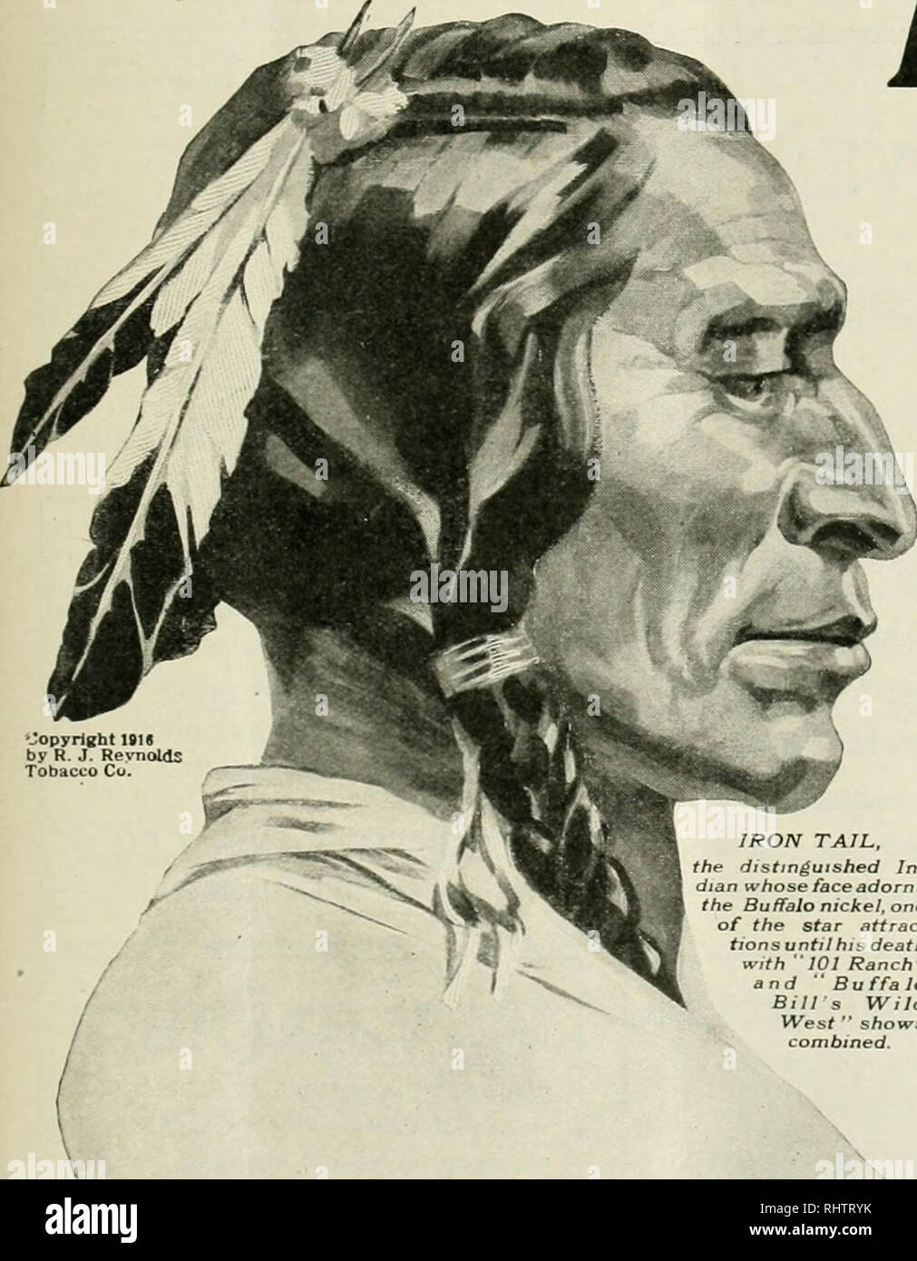The 101 Ranch Chief Iron Tail Poster MINT 22/" X 26/"