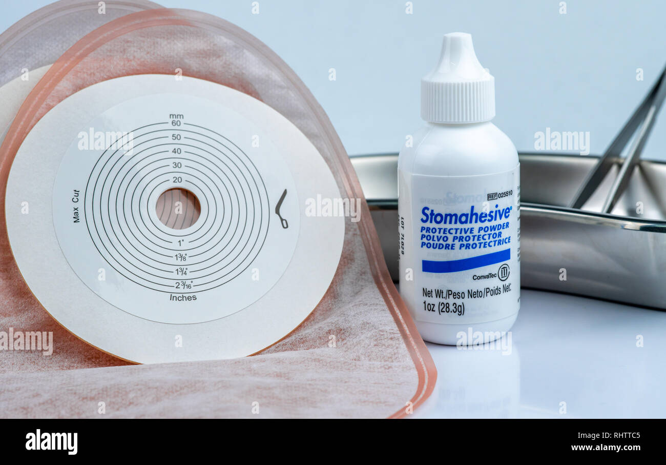 CHONBURI, THAILANDAUGUST 3, 2018 Stomahesive protective powder