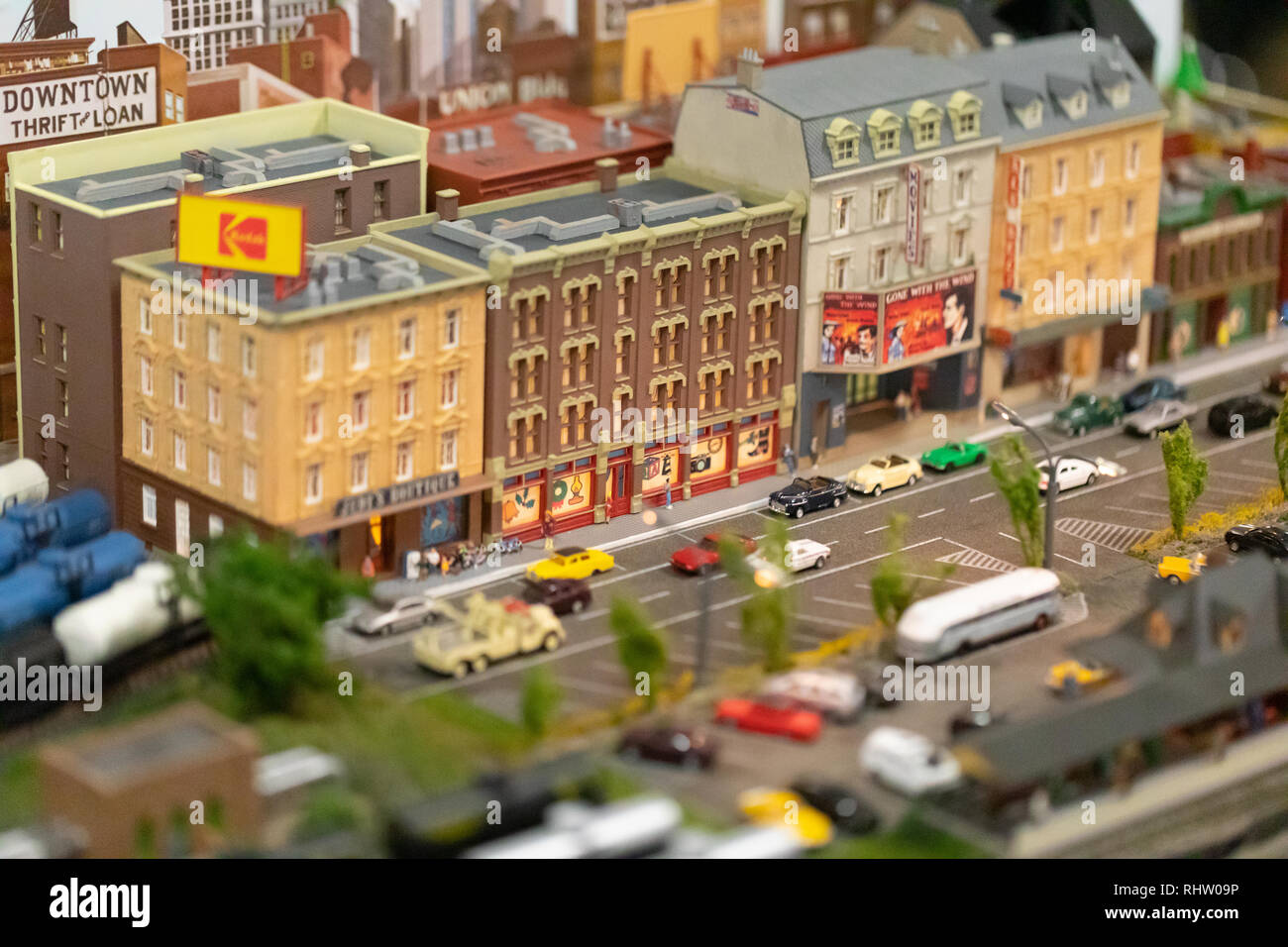 Indianapolis, Indiana, USA February 3, 2019 The Great Train Show