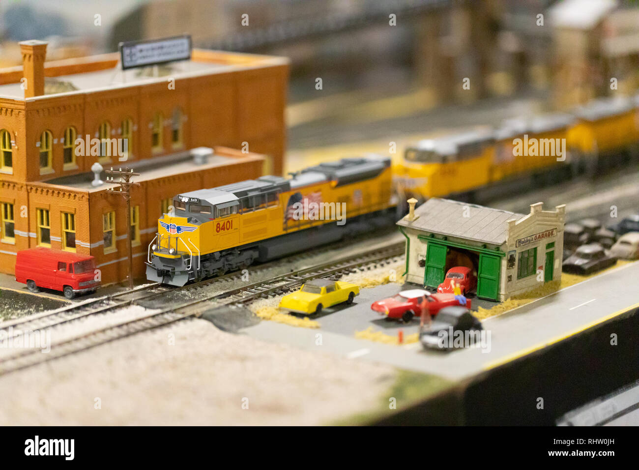 Indianapolis, Indiana, USA February 3, 2019 The Great Train Show