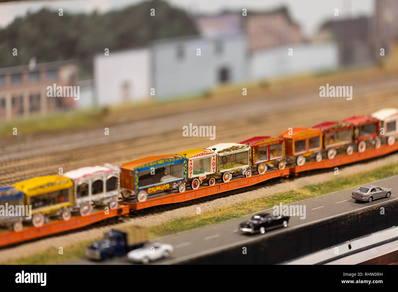 Indianapolis, Indiana, USA February 3, 2019 The Great Train Show