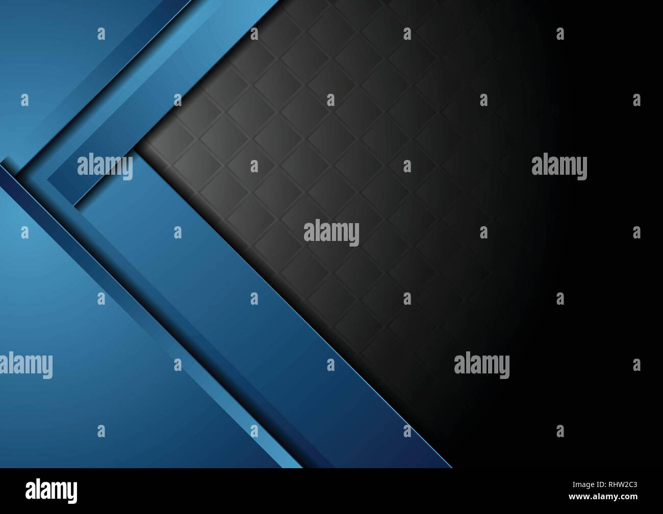Dark blue abstract tech corporate background. Material vector graphic ...
