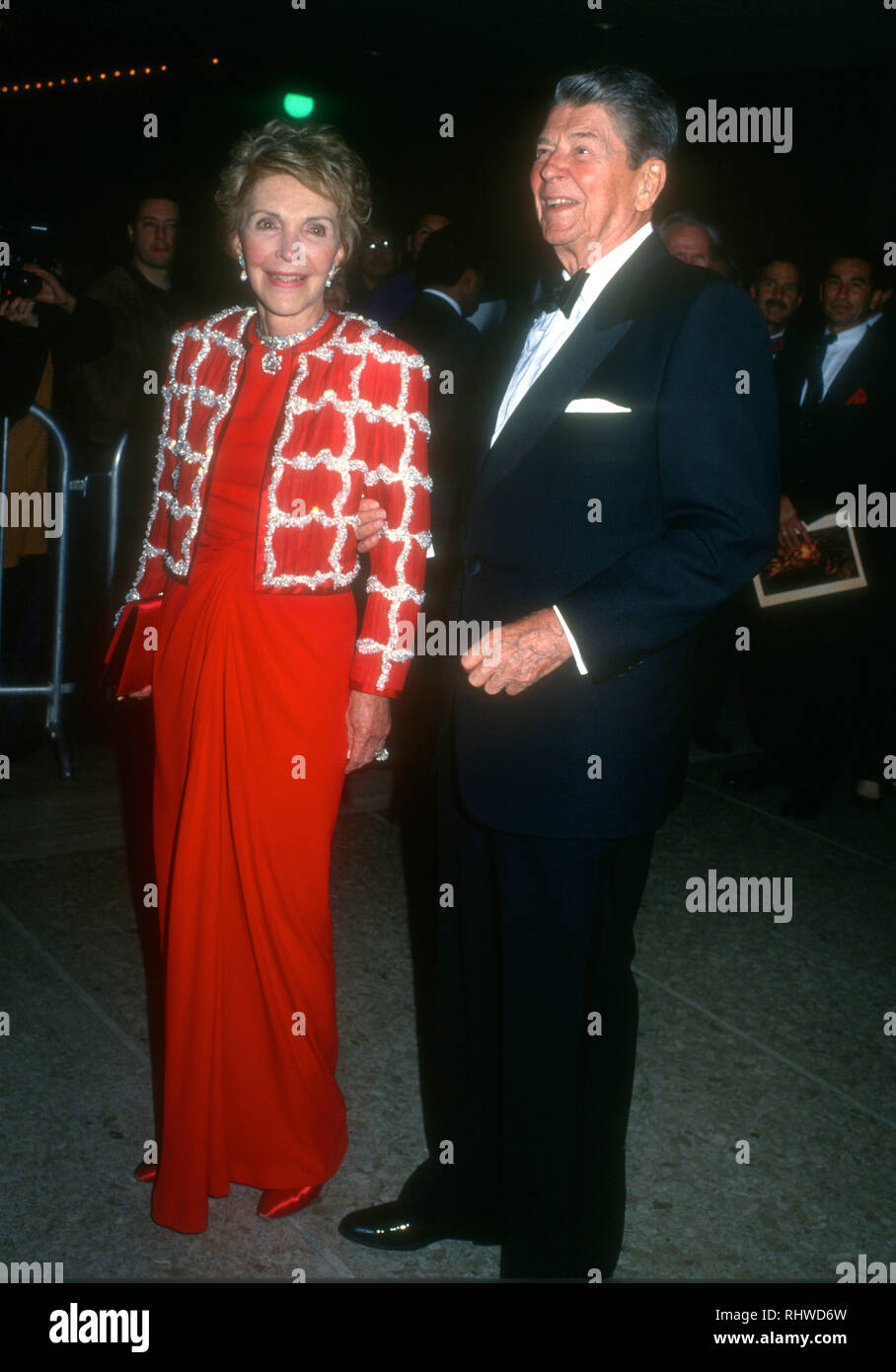 CENTURY CITY, CA - DECEMBER 9: Former First Lady Nancy Reagan and ...