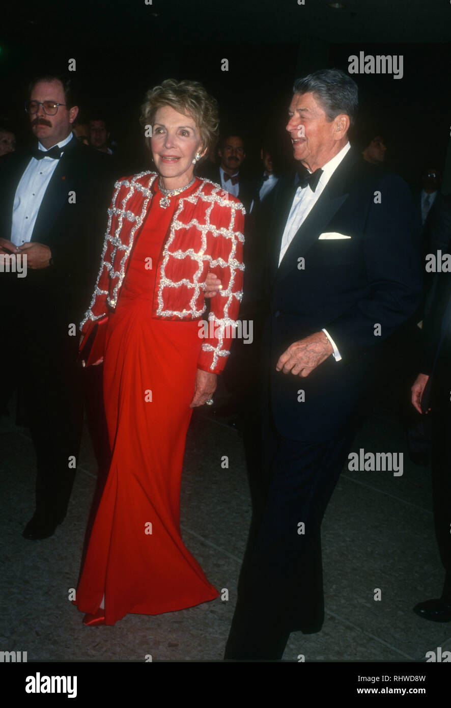 CENTURY CITY, CA - DECEMBER 9: Former First Lady Nancy Reagan and ...