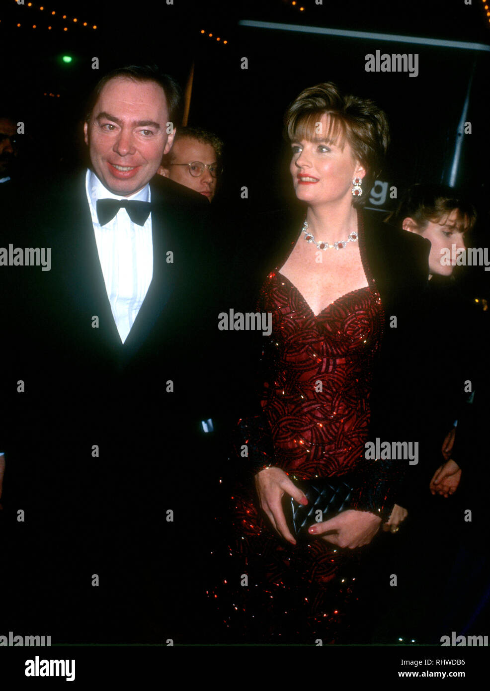 CENTURY CITY, CA DECEMBER 9 Andrew Lloyd Webber and wife Madeleine