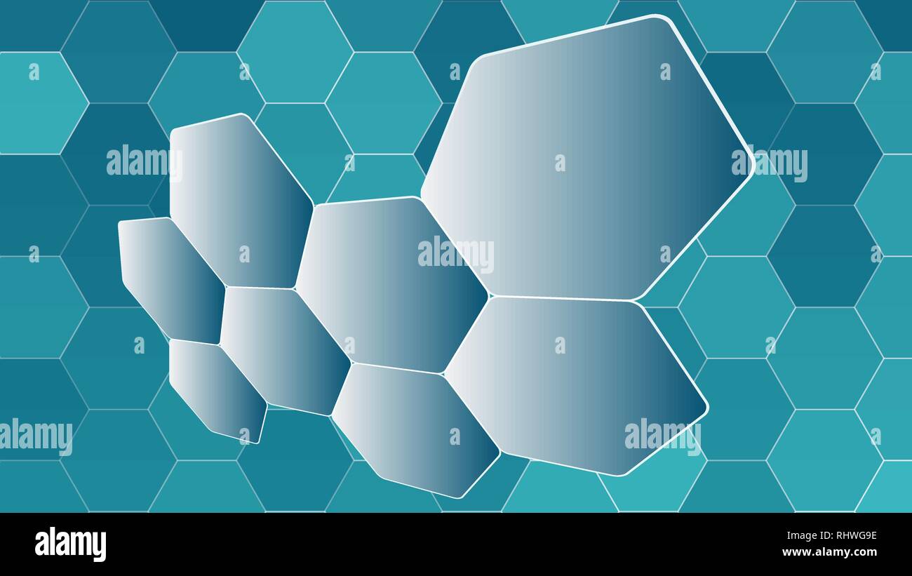 Science technology backgrounds, tech futuristic illustration idea Stock Vector