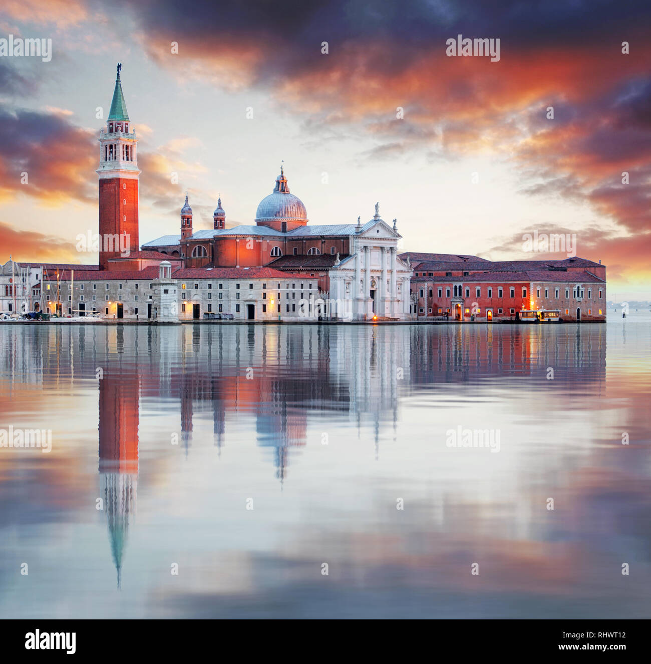 Venice - Church of San Giorgio Maggiore Stock Photo - Alamy