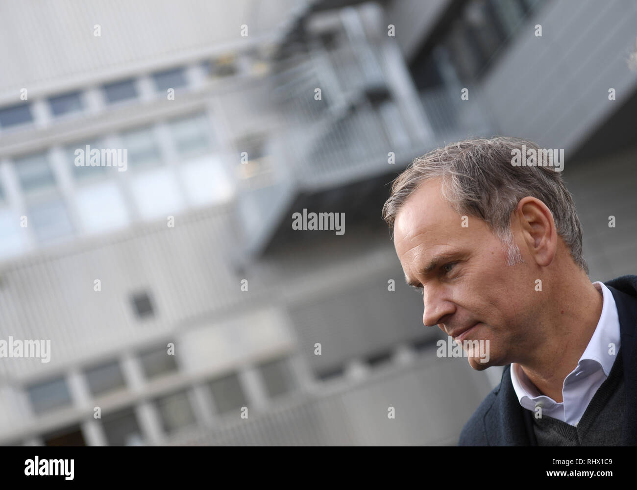 Stuttgart, Germany. 04th Feb, 2019. Oliver Blume, CEO of Porsche AG, is