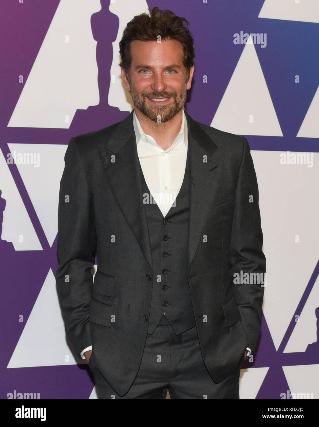 Beverly Hills, California, USA. 4th Feb, 2019. BRADLEY COOPER attends the 91st Oscars Nominees Luncheon at The Beverly Hilton Hotel in Beverly Hills, California. Credit: Billy Bennight/ZUMA Wire/Alamy Live News Stock Photo