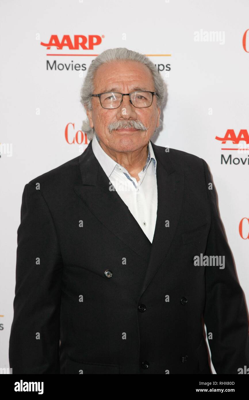 LOS ANGELES, CA - FEBRUARY 4: Edward James Olmos attends the 18th