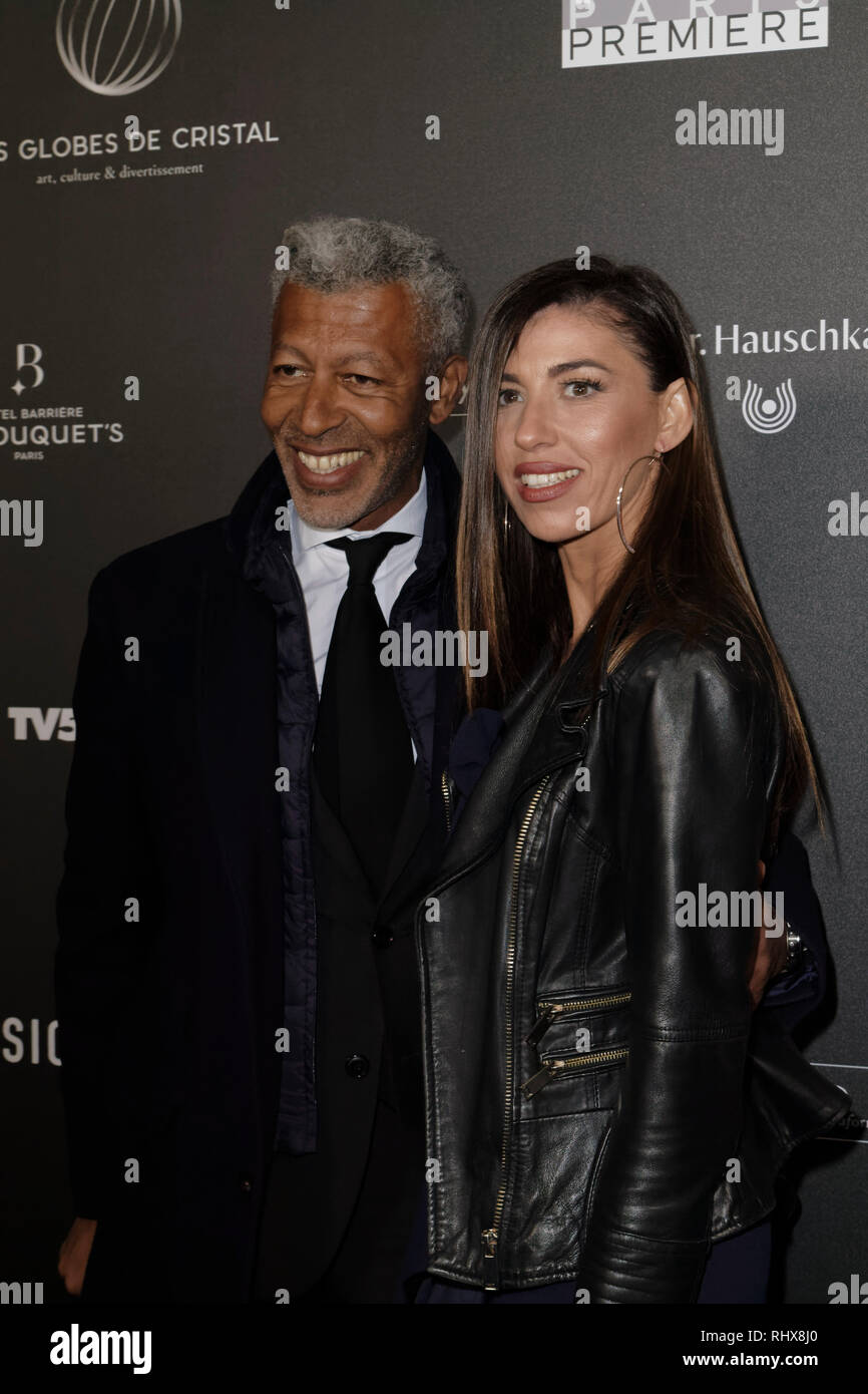Paris, France. 4th Feb, 2019. Rachid M Barki and his companion Bouchra ...