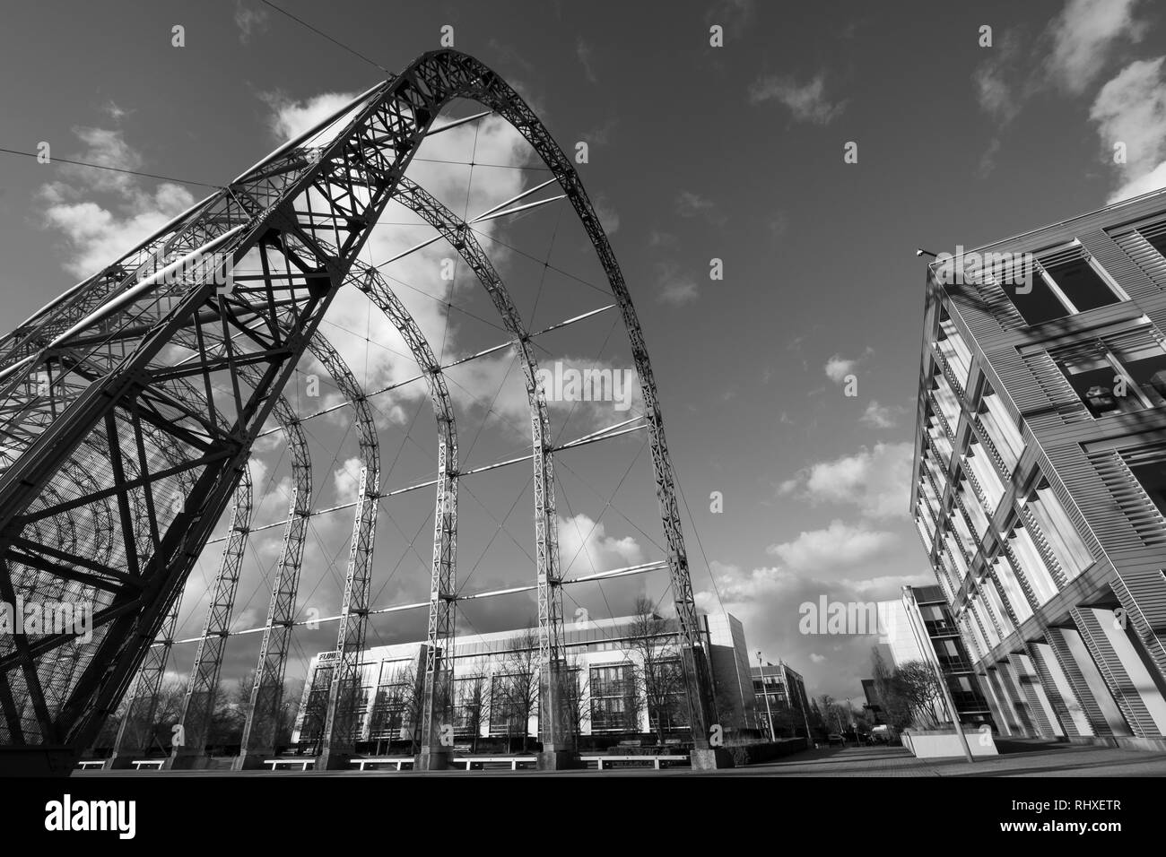 Portable airship hangar, built in 1912 on the original Farnborough
