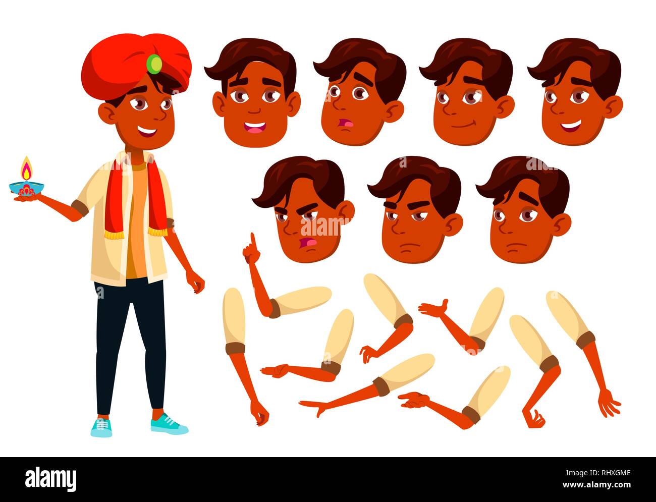 Download Indian Teen Boy Vector. Teenager. Friends, Life. Face ...