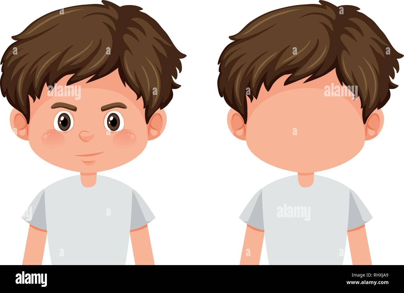 Set of boy character illustration Stock Vector Image & Art - Alamy