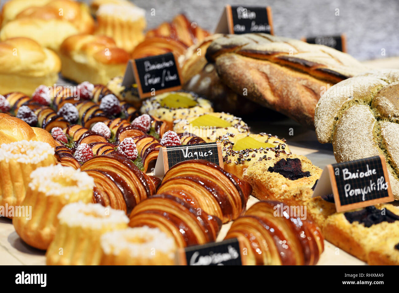 Viennoiseries High Resolution Stock Photography And Images Alamy