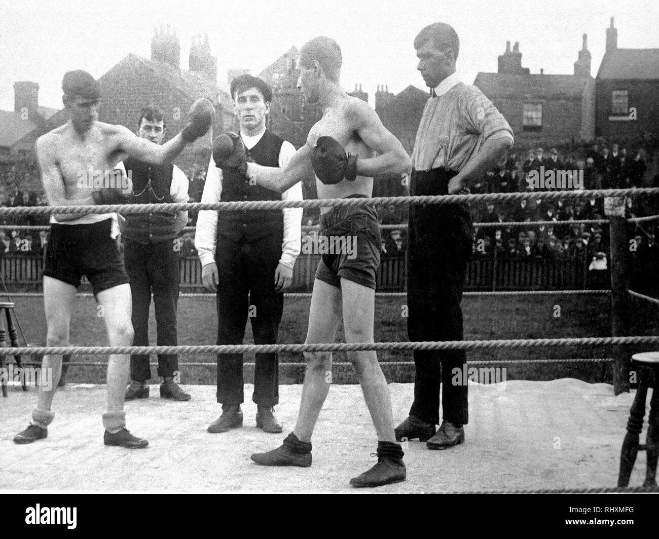 Heavyweight boxers Black and White Stock Photos & Images - Alamy