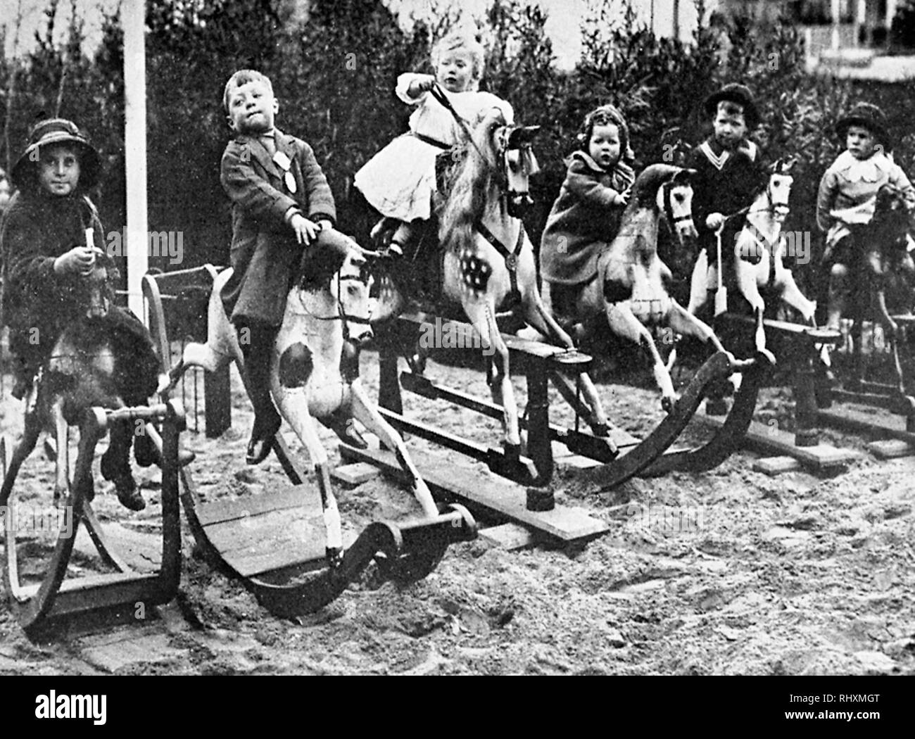 Children vintage Black and White Stock Photos & Images - Alamy