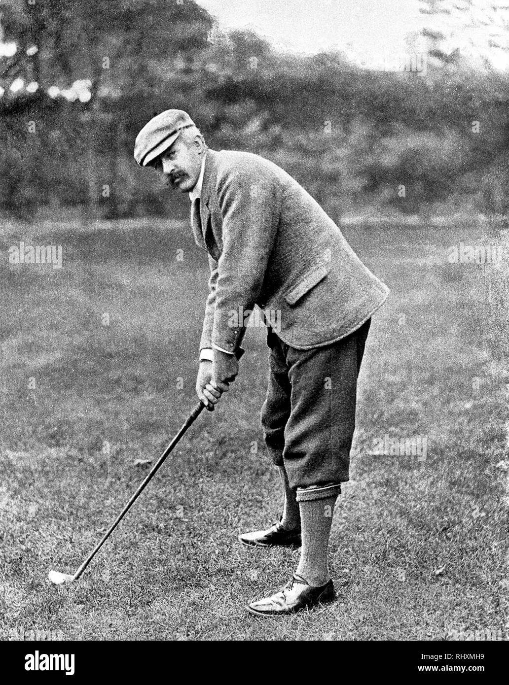 Horace Hutchinson, Golfer Stock Photo