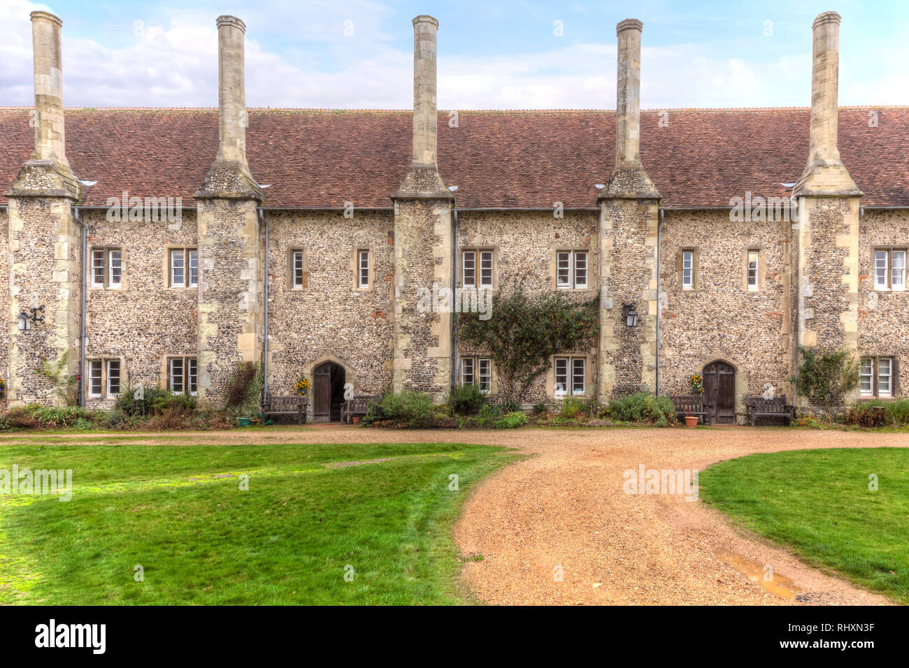 Hospital of St Cross, Winchester, Hampshire, England, United Kingdom