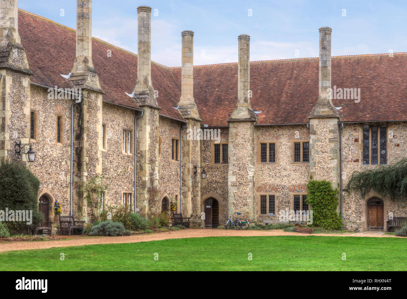 Hospital of St Cross, Winchester, Hampshire, England, United Kingdom