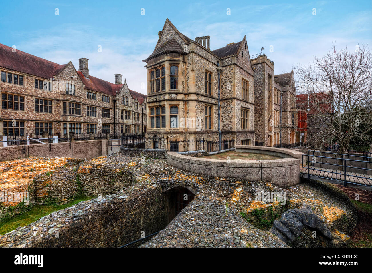 Winchester, The Castle, Hampshire, England, United Kingdom Stock Photo