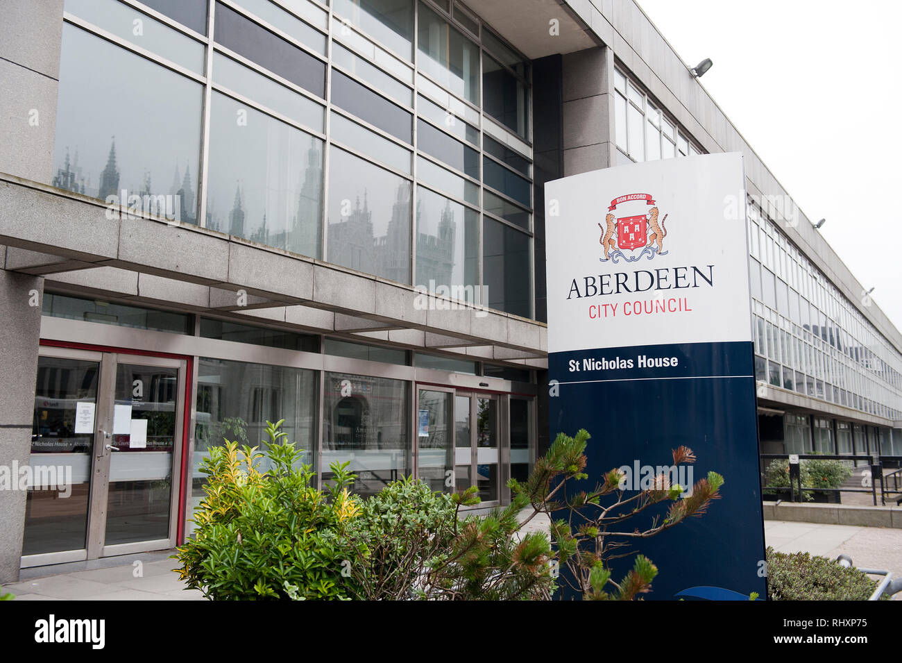Aberdeen City Council, St Nicholas House, Aberdeen, Scotland. Lenny