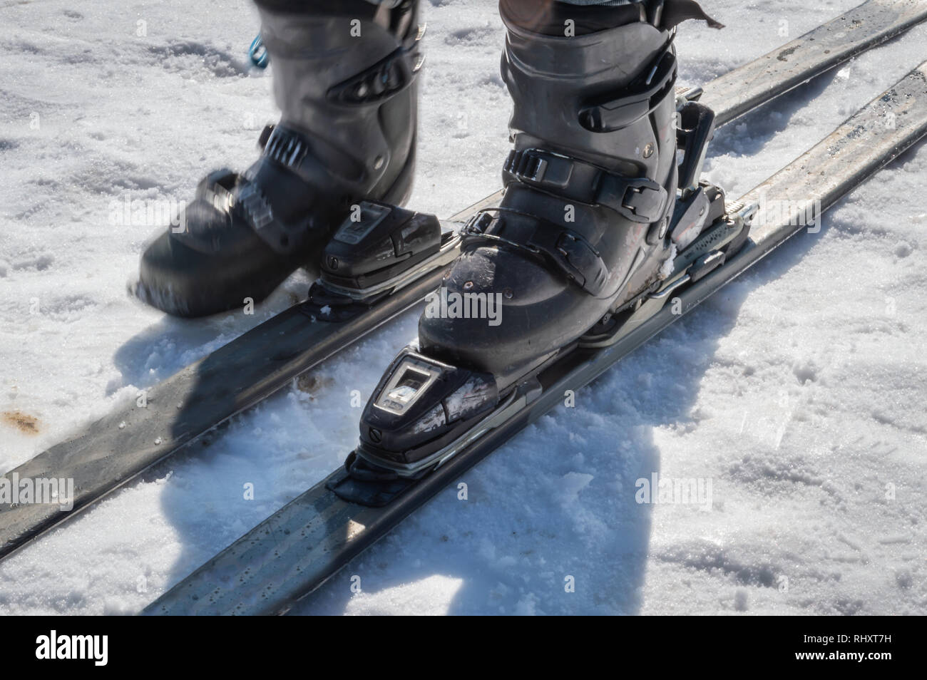 Ski shoes hi-res stock photography and images - Alamy