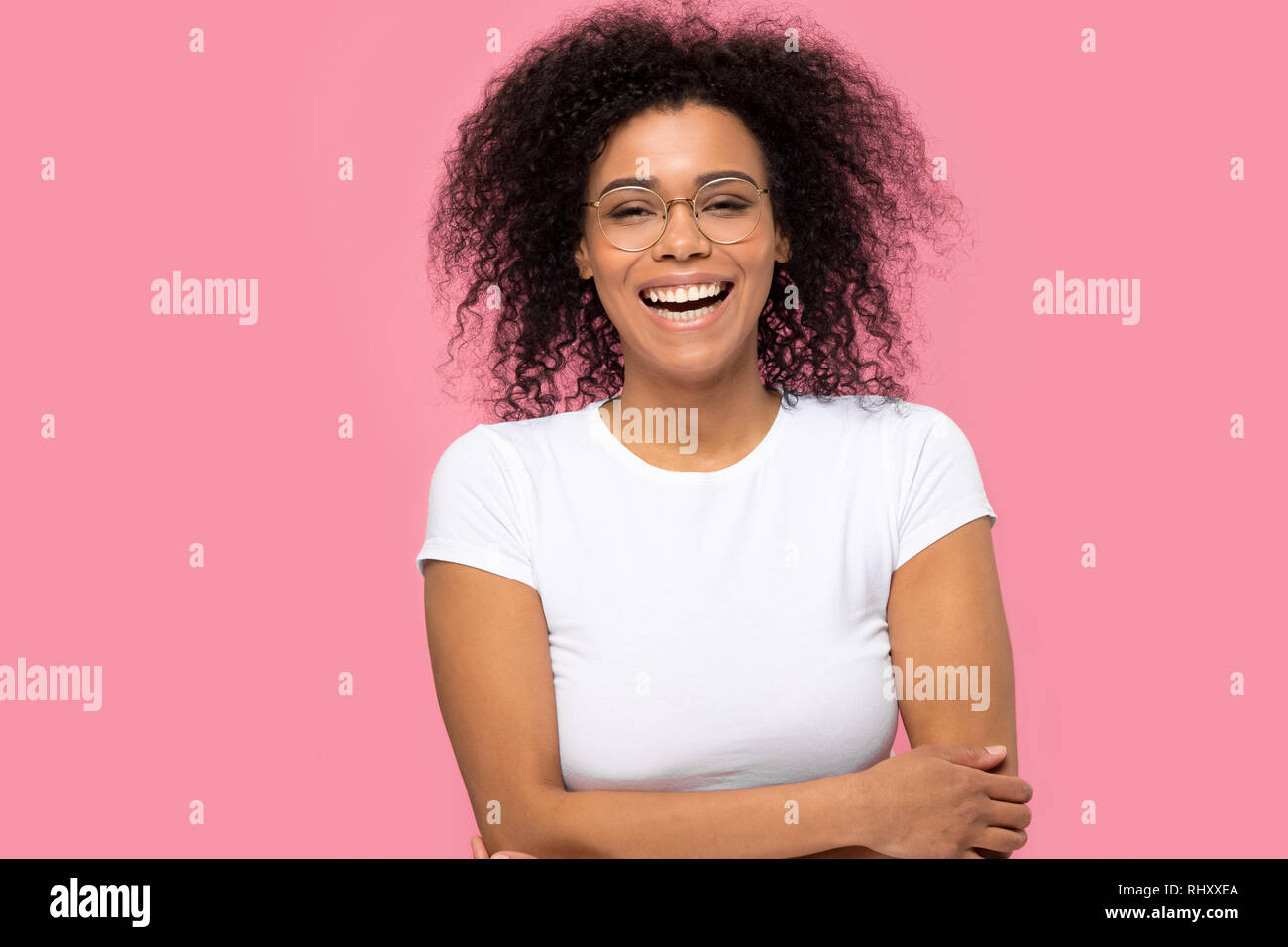 Black teenager people laughing hi-res stock photography and images - Alamy