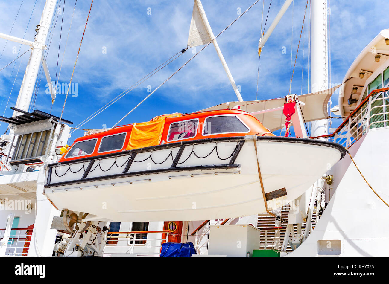 Suspended Boat High Resolution Stock Photography and Images - Alamy
