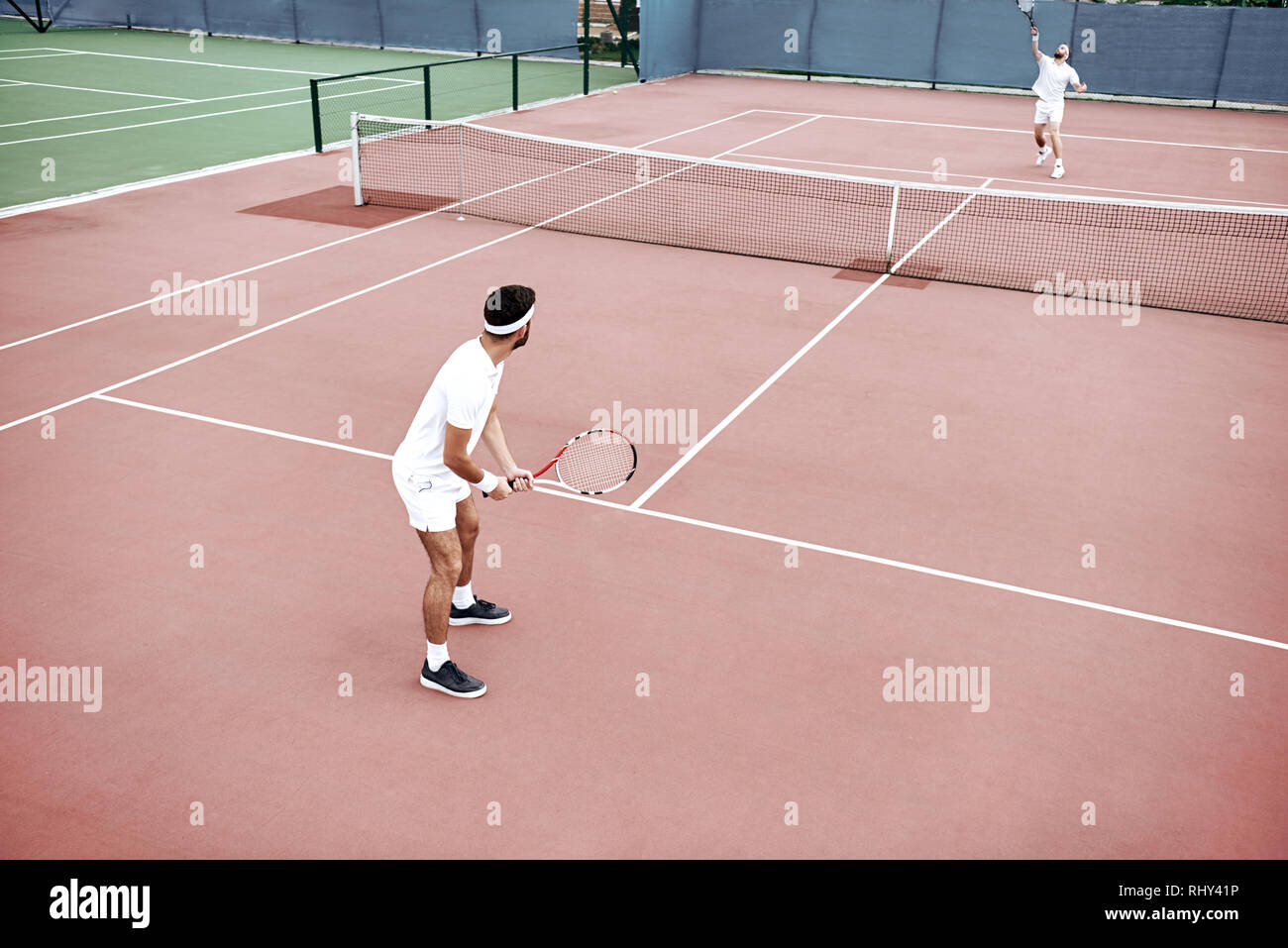 Training tennis hires stock photography and images Alamy