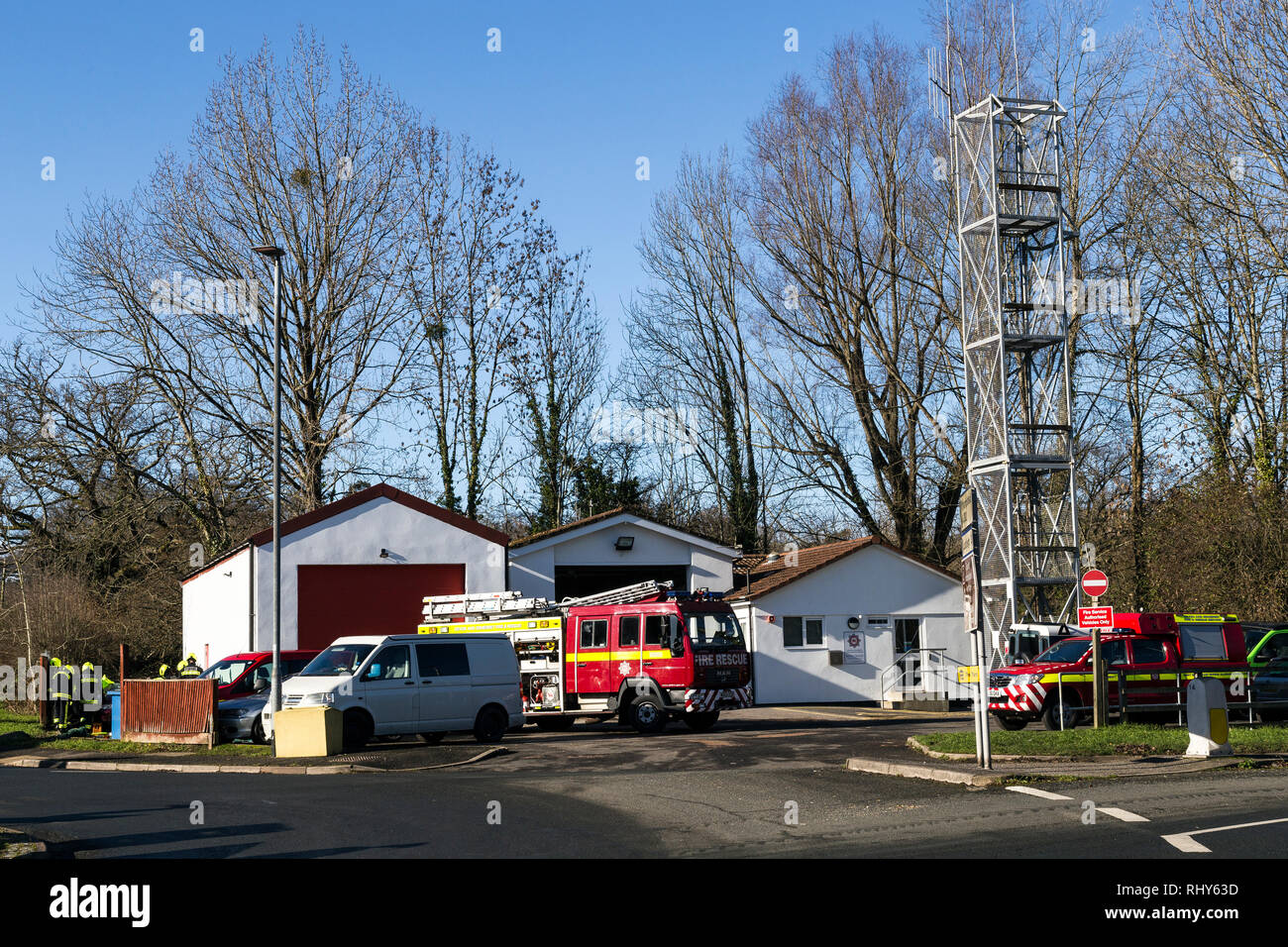 Bovey tracey fire station hires stock photography and images Alamy