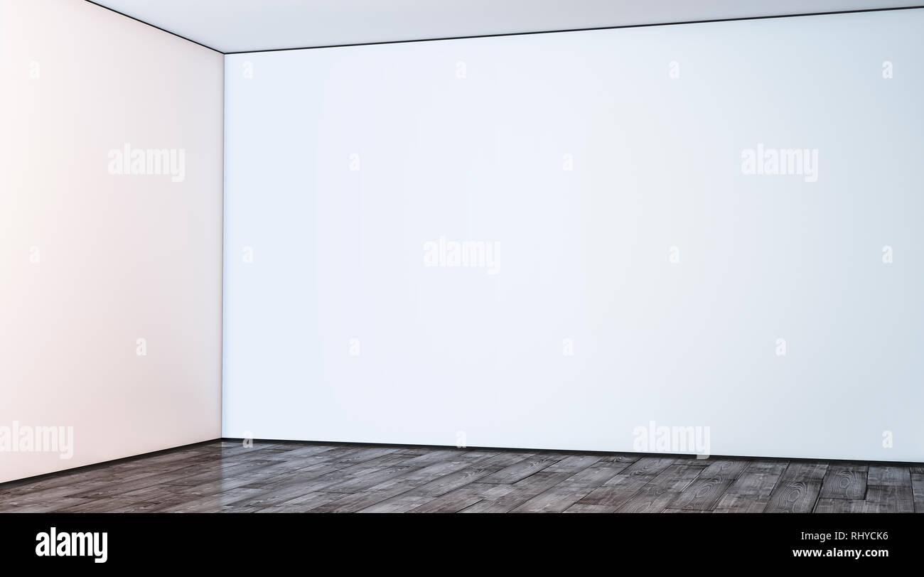Blank Art Gallery Wall